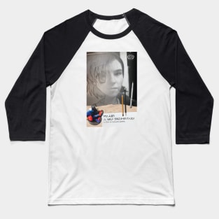 "My Art: A Self Documentary" by Natalie Slover (A.C.T. School) Baseball T-Shirt